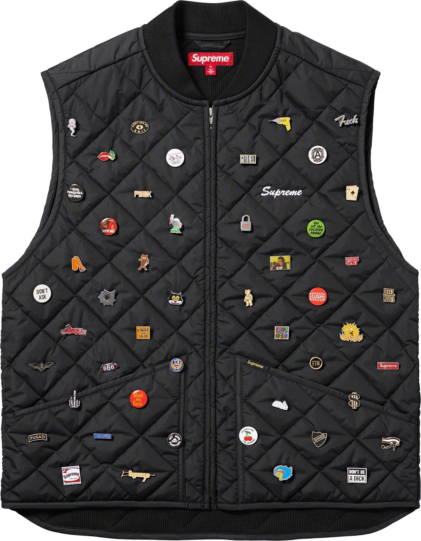Pins Quilted Work Vest view 8